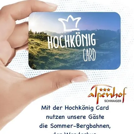 Alpenhof Schwaiger - Garni Gæstehus Mühlbach am Hochkönig